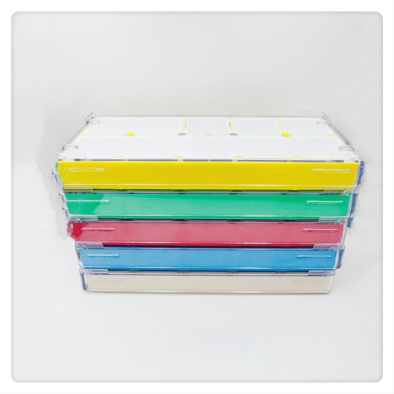 Pulksteņu labošanas instrumentu komplekts un detaļu uzglabāšanas kārba, zhilan, ABS plastmasa, 5 komplekti, pulksteņu detaļu kastīte, mājas lietošanai, vidējā sistēma