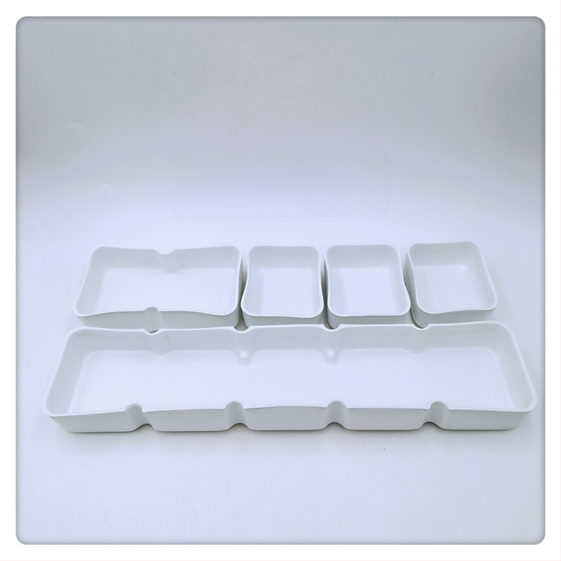 Pulksteņu labošanas instrumentu komplekts un detaļu uzglabāšanas kārba, zhilan, ABS plastmasa, 5 komplekti, pulksteņu detaļu kastīte, mājas lietošanai, vidējā sistēma