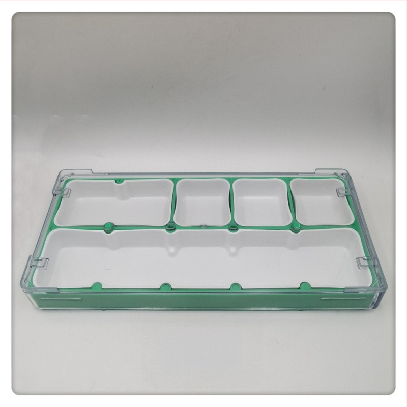 Pulksteņu labošanas instrumentu komplekts un detaļu uzglabāšanas kārba, zhilan, ABS plastmasa, 5 komplekti, pulksteņu detaļu kastīte, mājas lietošanai, vidējā sistēma