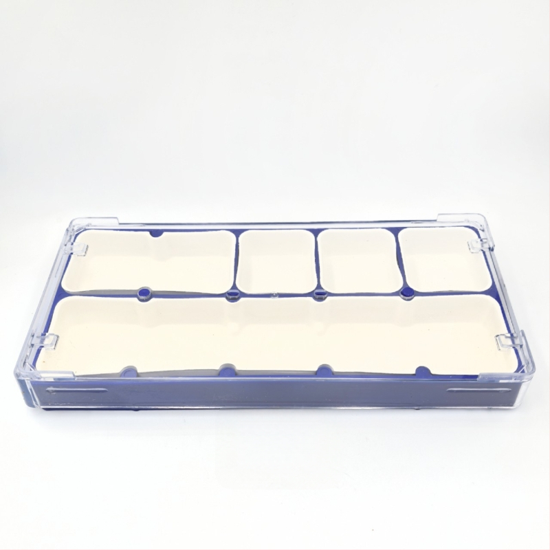 Pulksteņu labošanas instrumentu komplekts un detaļu uzglabāšanas kārba, zhilan, ABS plastmasa, 5 komplekti, pulksteņu detaļu kastīte, mājas lietošanai, vidējā sistēma