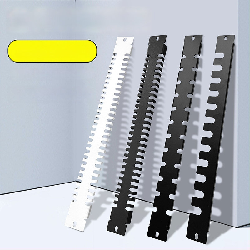 Skapja kabelu vadības panelis ar 28 nodalījumiem un 56 portiem, zivs kaula dizaina aizsargplāksne