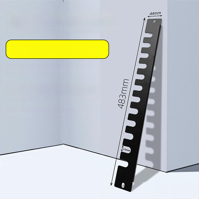 Skapja kabelu vadības panelis ar 28 nodalījumiem un 56 portiem, zivs kaula dizaina aizsargplāksne