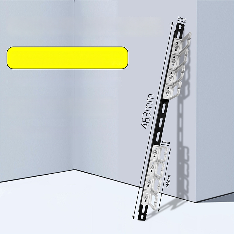 Skapja kabelu vadības panelis ar 28 nodalījumiem un 56 portiem, zivs kaula dizaina aizsargplāksne
