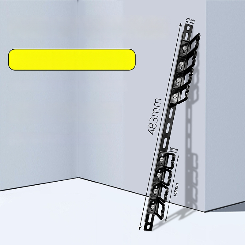 Skapja kabelu vadības panelis ar 28 nodalījumiem un 56 portiem, zivs kaula dizaina aizsargplāksne