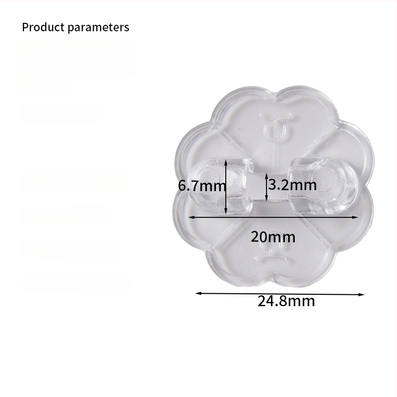 Līmējams āķa papildinājums, plakanais āķis apģērbiem un cepurēm, bez urbumiem, plastmasa, 1 gab., mūsdienīgs minimālisma stils, slodze 5-10 kg