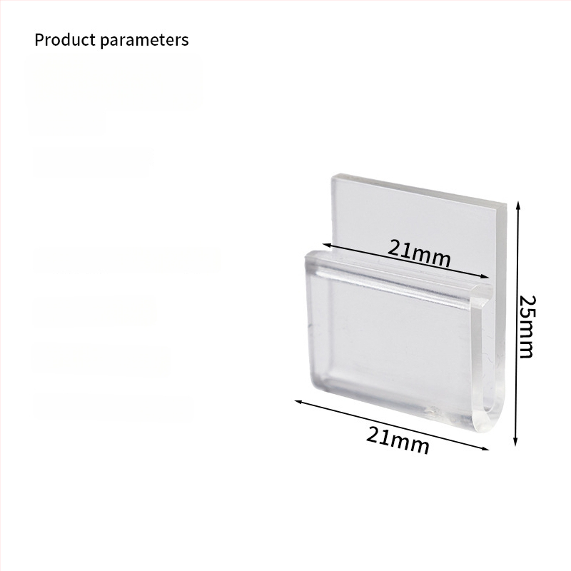 Līmējams āķa papildinājums, plakanais āķis apģērbiem un cepurēm, bez urbumiem, plastmasa, 1 gab., mūsdienīgs minimālisma stils, slodze 5-10 kg