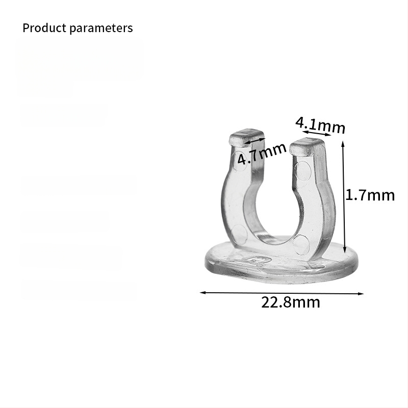 Līmējams āķa papildinājums, plakanais āķis apģērbiem un cepurēm, bez urbumiem, plastmasa, 1 gab., mūsdienīgs minimālisma stils, slodze 5-10 kg