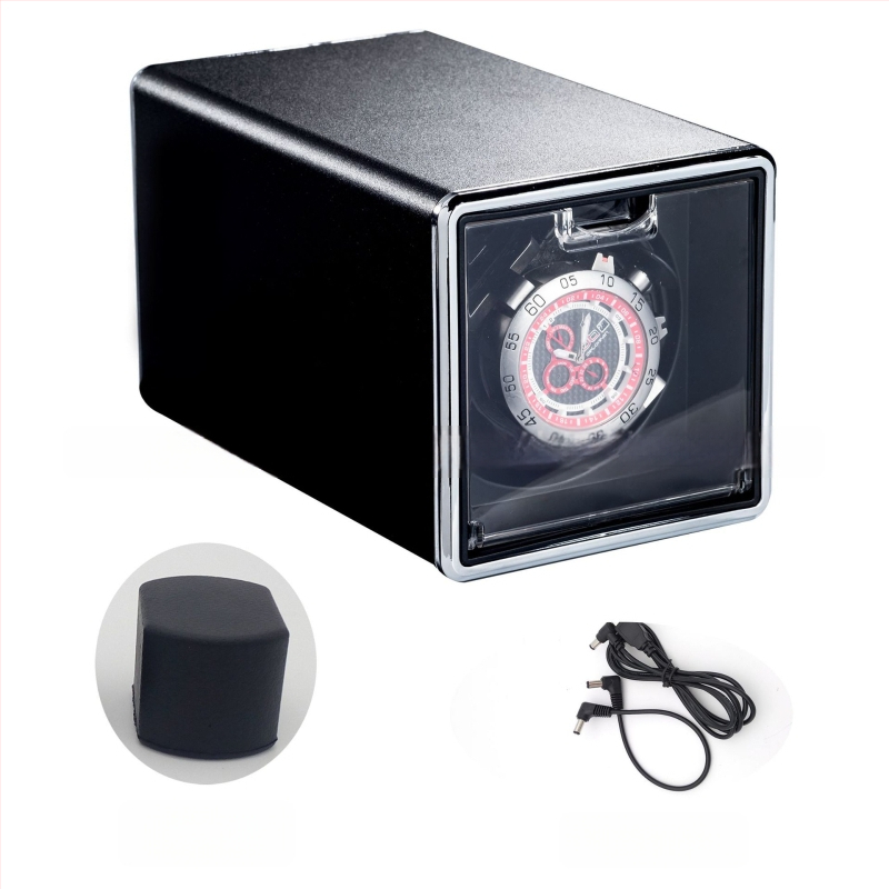 Kompakti laikrodžių vyniojimo įrenginys su automatinio vyniojimo mechanizmu, prekės ženklas ZAPANAS, galima logotipo spausdinimas, licencijuotas privataus žymėjimo, pakuotė 12 vnt