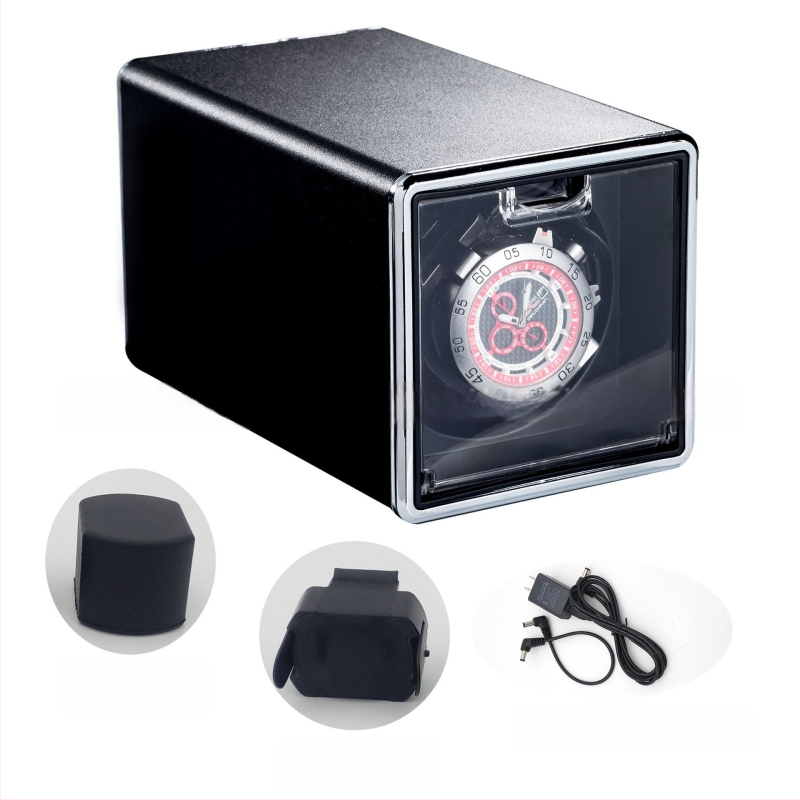 Kompakti laikrodžių vyniojimo įrenginys su automatinio vyniojimo mechanizmu, prekės ženklas ZAPANAS, galima logotipo spausdinimas, licencijuotas privataus žymėjimo, pakuotė 12 vnt