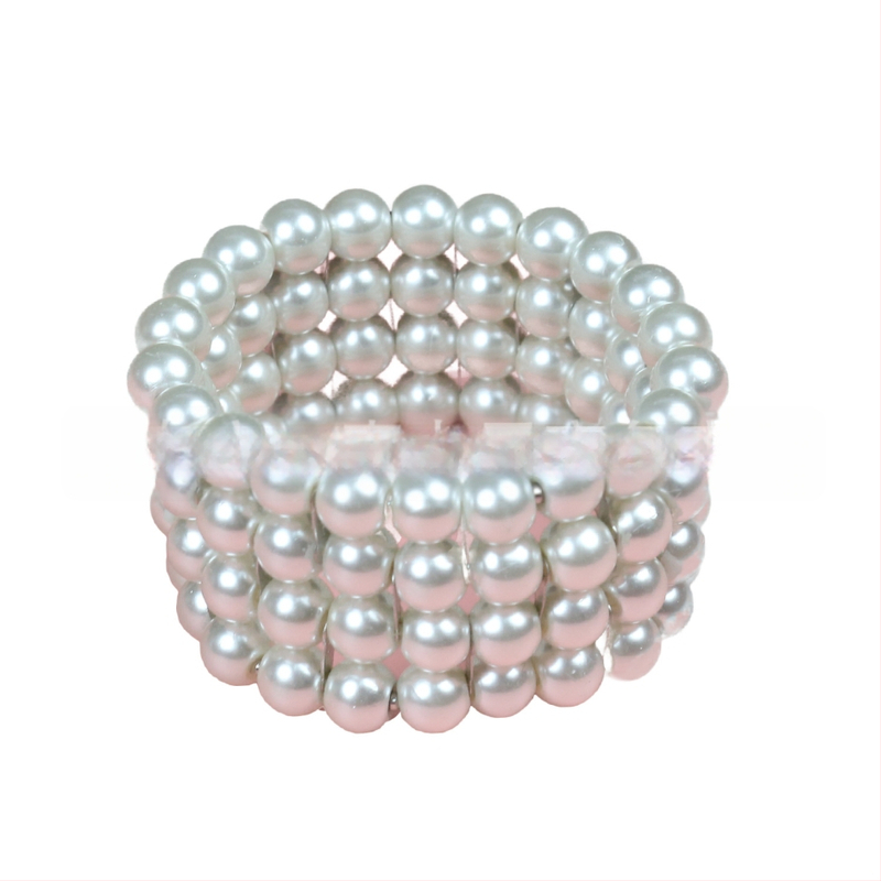 Gatsby- inspirirana narukvica s integriranim prstenom, legura, dijamantni završetak, Twice Happy, ženski modni dodatak za ruku