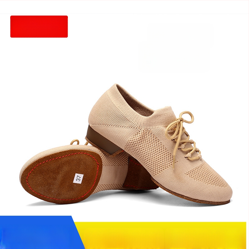 Moteriški baleto bateliai su raišteliais, tinklo viršus, kvėpuojantys, baletui, džezui ir šiuolaikiniam šokiui