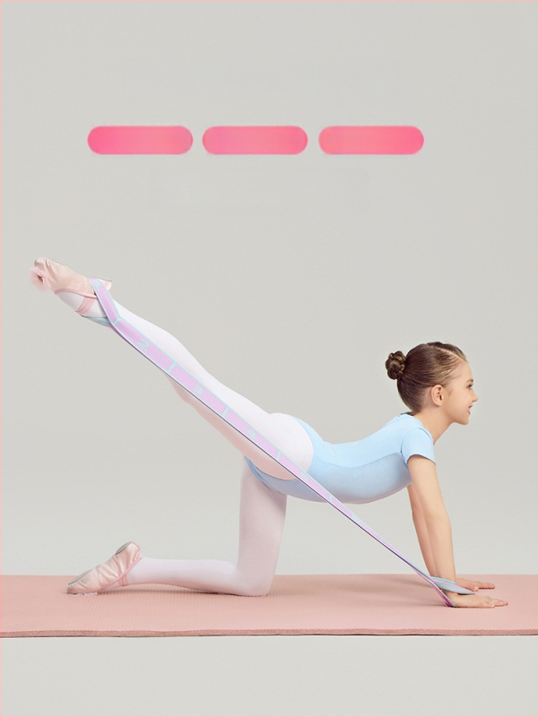 Bērnu deju trenēšanas rezistences lenta ar 10 un 12 slotiem, TP audums, Bennashi, kods 6291