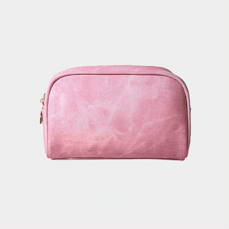 Kosmētikas soma ikdienas lietošanai, pilsētas minimālisma stils, PU materiāls, svītrainais raksts, iekšējā odere poliesters, produkta kods Yk-ybwnzk