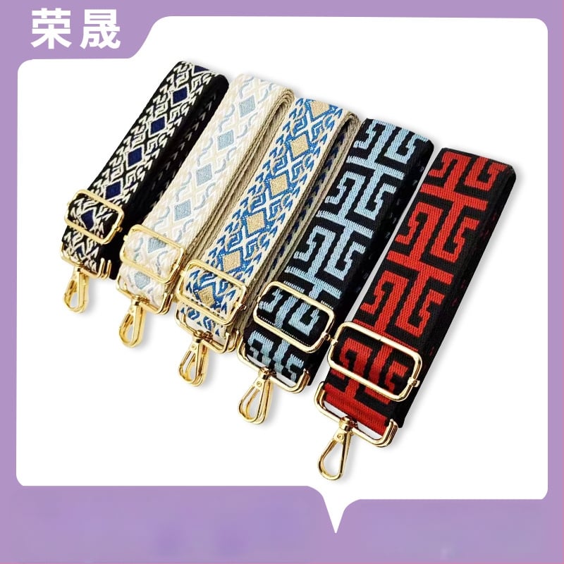 Ιμάντας ώμου για τσάντες – πολυεστέρας, εθνοτικό στυλ, ιμάντας τσάντας, Φθινοπωρινή συλλογή 2023, Rongsheng