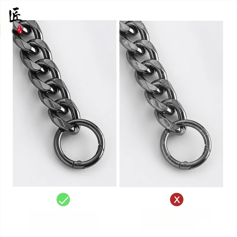 Ιμάντας ώμου με επέκταση αλυσίδας για Longchamp Hobo – μεταλλικός ιμάντας Dingzhen, αστικός μινιμαλισμός, Καλοκαίρι 2024