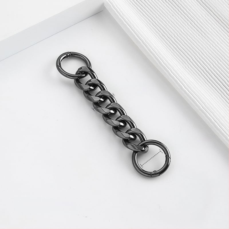 Ιμάντας ώμου με επέκταση αλυσίδας για Longchamp Hobo – μεταλλικός ιμάντας Dingzhen, αστικός μινιμαλισμός, Καλοκαίρι 2024