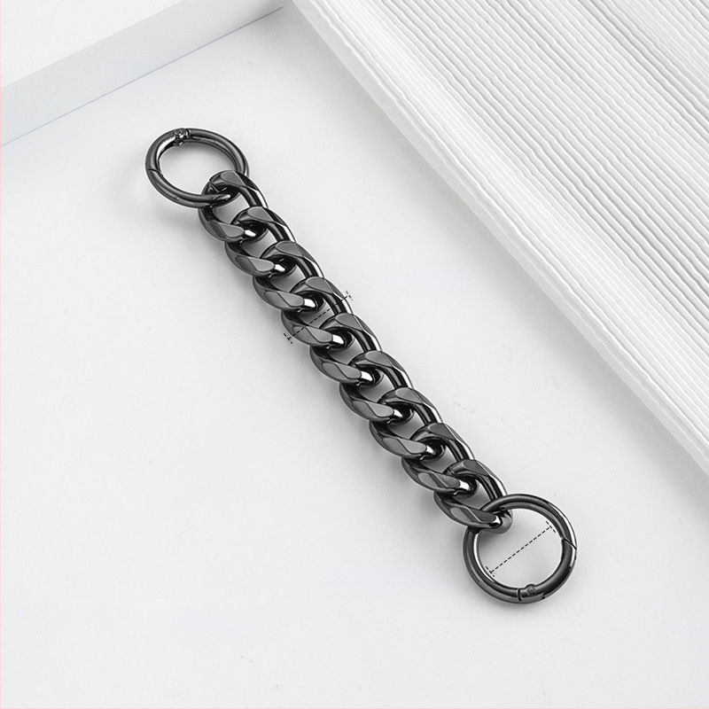 Ιμάντας ώμου με επέκταση αλυσίδας για Longchamp Hobo – μεταλλικός ιμάντας Dingzhen, αστικός μινιμαλισμός, Καλοκαίρι 2024