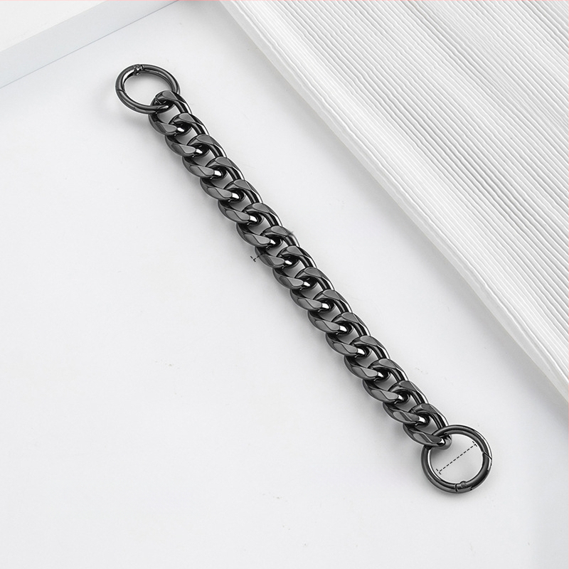 Ιμάντας ώμου με επέκταση αλυσίδας για Longchamp Hobo – μεταλλικός ιμάντας Dingzhen, αστικός μινιμαλισμός, Καλοκαίρι 2024