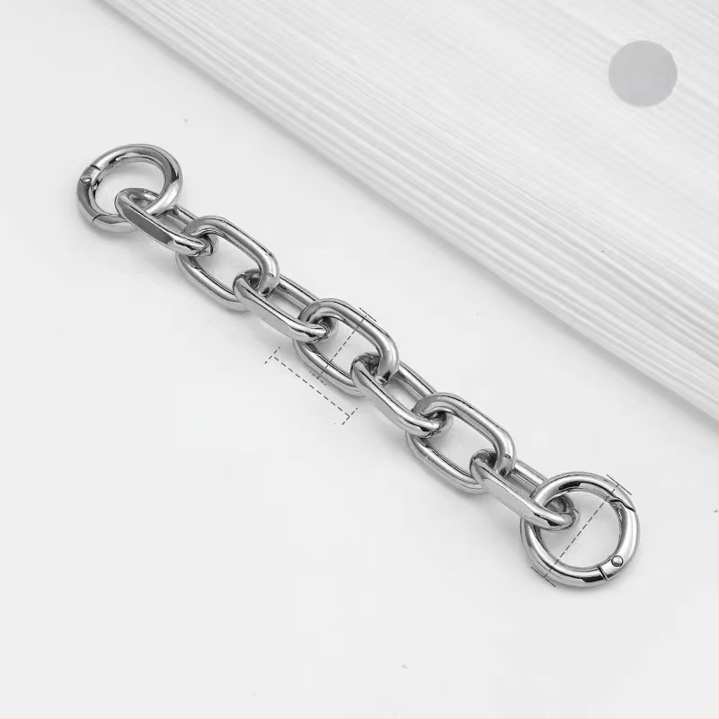 Ιμάντας ώμου με επέκταση αλυσίδας για Longchamp Hobo – μεταλλικός ιμάντας Dingzhen, αστικός μινιμαλισμός, Καλοκαίρι 2024