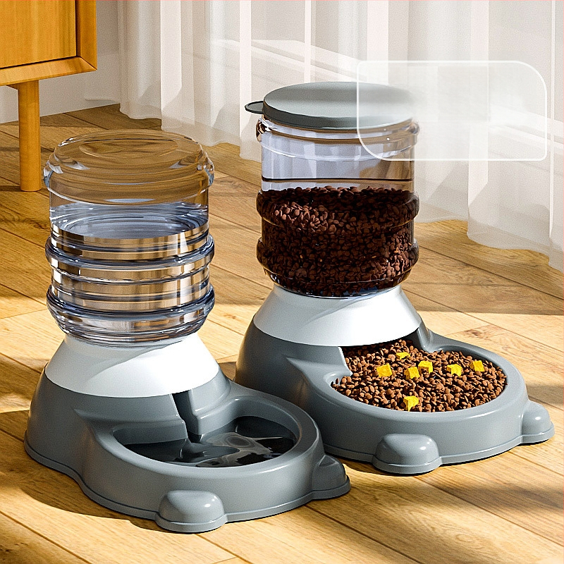Automātiska mājdzīvnieku barošana un dzirdināšana kaķiem un suņiem, liela jauda, pret izlietu, Materiāls: zīda zieds, Modelis: F967T99JT997M6