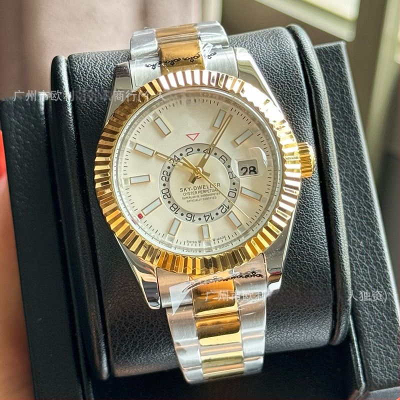 Vīriešu automātiska mehāniskā pulksteņa, biznesa stils, nerūsējošā tērauda korpuss un siksna, kustība 2813, apaļš cifers ar pārklātu stiklu, analogo displeju ar cipariem, spirāl krona, veikala garantija