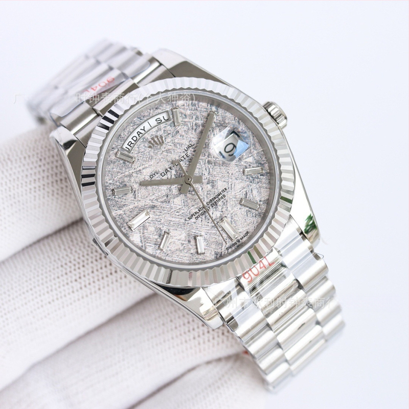 Vīriešu mehāniskais automāts ar Seagull 2813 kustību, displejs ar rādītājiem un cipariem, nerūsējošā tērauda korpuss un siksna