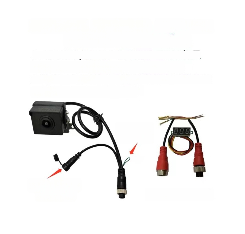 AHD kamera atpakaļskata režīmam transportlīdzekļiem, diena/nakts, 5MP, barošana 12-24V, 360° regulēšana