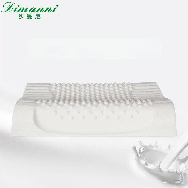 Indini taisnstūra latex spilvens ar dabīgā lateksa kodolu, lateksa saturs 90%+, pielāgojams