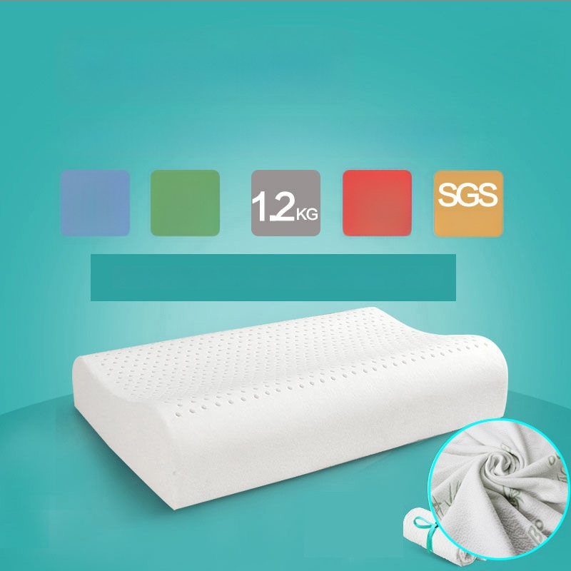 Indini taisnstūra latex spilvens ar dabīgā lateksa kodolu, lateksa saturs 90%+, pielāgojams