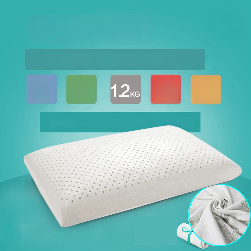 Indini taisnstūra latex spilvens ar dabīgā lateksa kodolu, lateksa saturs 90%+, pielāgojams