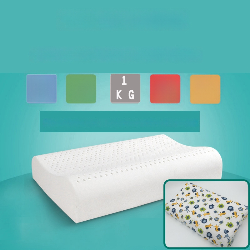 Indini taisnstūra latex spilvens ar dabīgā lateksa kodolu, lateksa saturs 90%+, pielāgojams