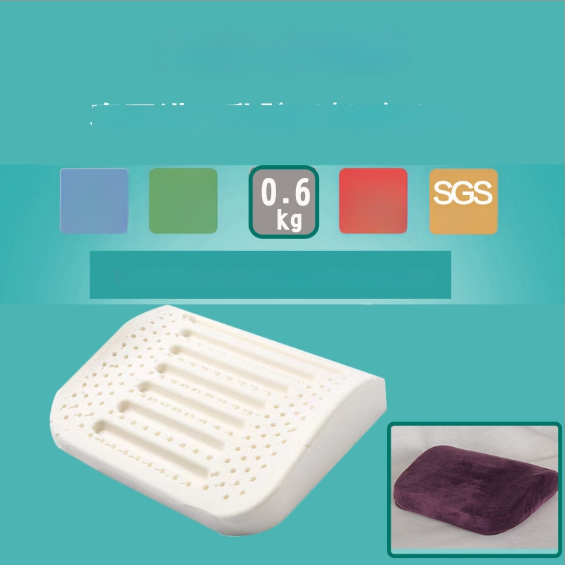 Indini taisnstūra latex spilvens ar dabīgā lateksa kodolu, lateksa saturs 90%+, pielāgojams