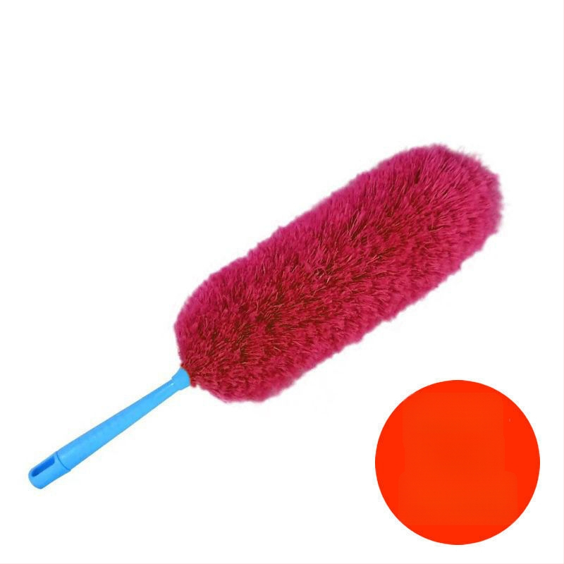 Jingsheng Šķiedru putekļu suka ar apaļu galvu, 175 cm, putekļu noņemšanai mājās un automašīnās