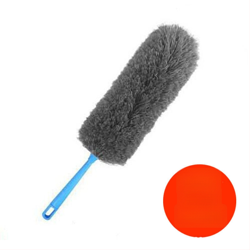 Jingsheng Šķiedru putekļu suka ar apaļu galvu, 175 cm, putekļu noņemšanai mājās un automašīnās