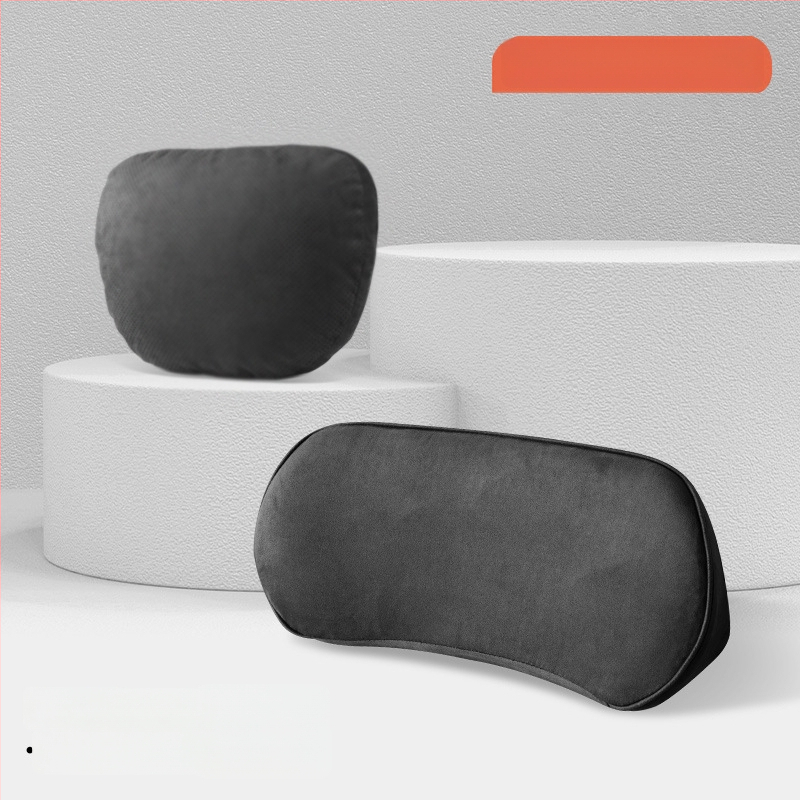 Automobilio juosmens pagalvė, atminties putos, plonas dizainas, suede audinys, universalus suderinamumas, pritaikomas