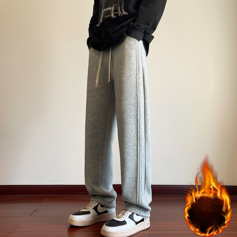 Pusaudžu sporta ikdienas bikses, brīvs piegriezums, vidukļa vidējais līmenis, šņorēta aizdare, kokvilnas audums