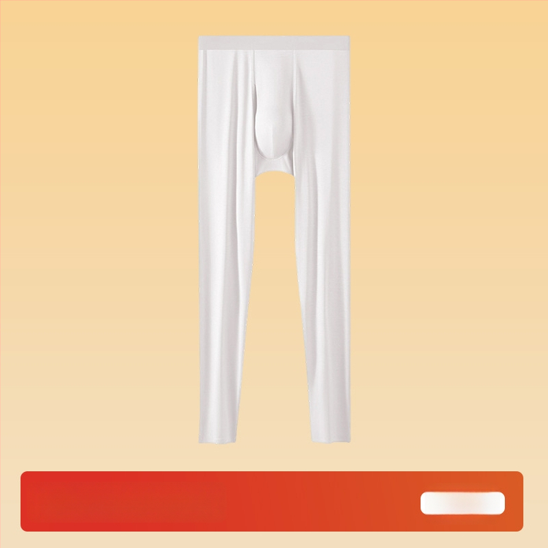 Vīriešu Modal bezšuvju termālās bikses kā bāzes slānim, elpojošas, silta, pilna garuma