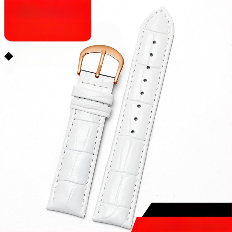 Dviejų pusių odinis laikrodžio dirželis iš pirmosios sluoksnio veršioko odos, su adatos sagtimi, vandeniui atsparus, ASILANDUN, 2024 m. pavasaris, mados OL stilius, miesto keliautojo stilius