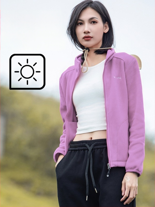 Unisex āra polārfleksa jaka, kardigāna stila, polārfleksa audums, polārfleksa odere, modelis 3358 (TODOMORE/Denma)