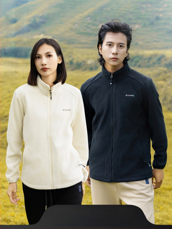 Unisex āra polārfleksa jaka, kardigāna stila, polārfleksa audums, polārfleksa odere, modelis 3358 (TODOMORE/Denma)