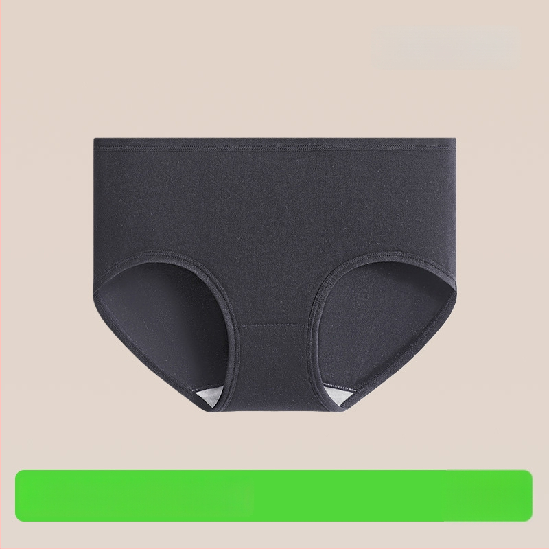 Sieviešu tīras kokvilnas apakšveļa ar vidēju jostu, elpojoša un antibakteriāla, 90–95% kokvilnas