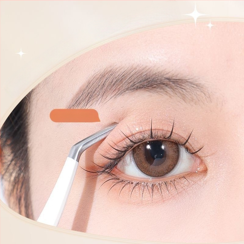 Pincetes mākslīgām skropstām sākotnējiem lietotājiem – augstas precizitātes nerūsējošā tērauda instruments, izcelsme Yangjiang