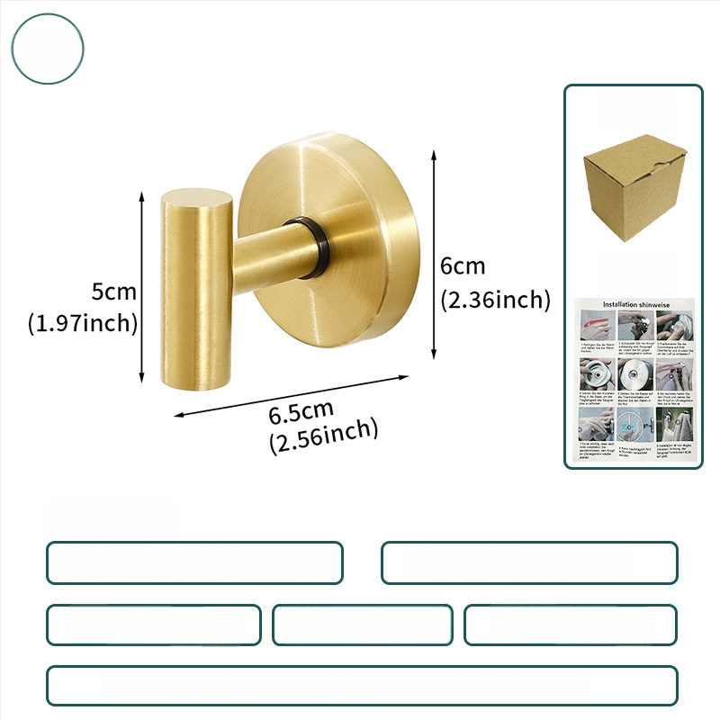 Nerūsējošā tērauda vakuuma piesūcekļa āķis sienai, dvieļiem un apģērbam, viens āķis, mūsdienīgs minimālisms, slodze 3-5 kg