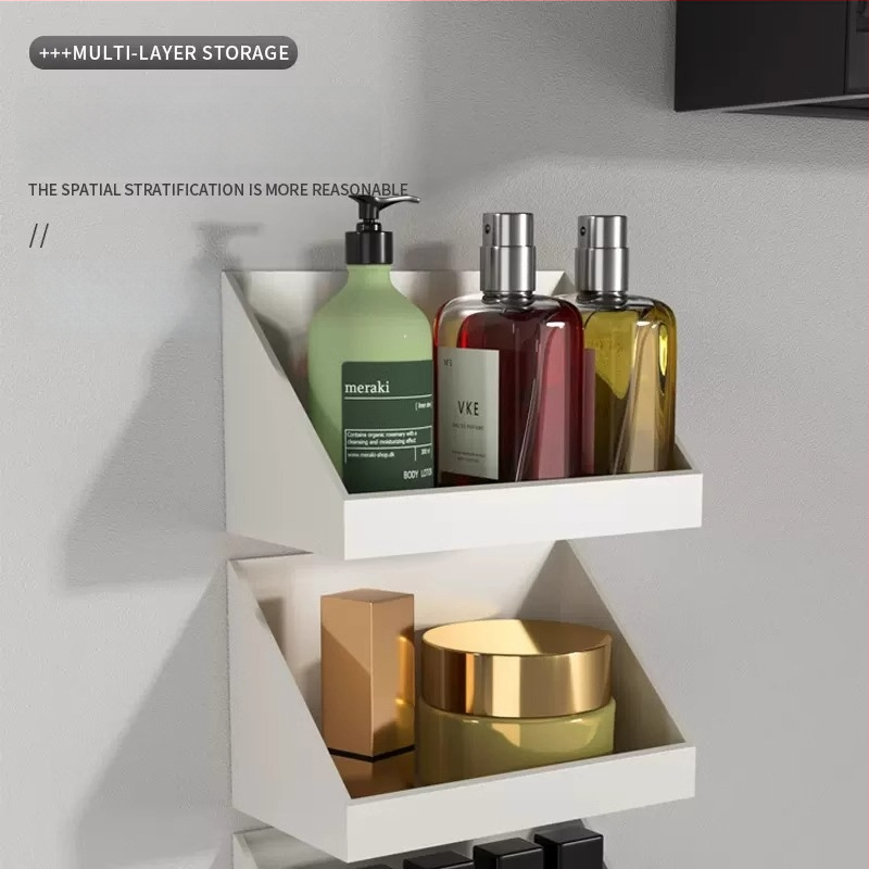 Sieninis vonios kambario sandėliavimo spintelė, 18L talpa, PP medžiaga, japonų stilius