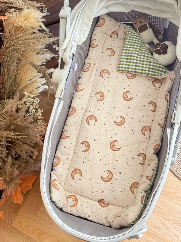 Käru matt – puuvillane padjake beebidele 0–1 aasta vanuses – beebi jaoks