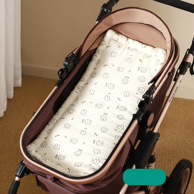 Vankriku istmepadi - Nelja sezon, 100% puuvillane gauze, kapitone bean velvet, kahekülgne, Kood 9636