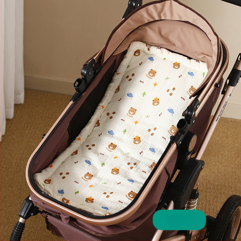 Vankriku istmepadi - Nelja sezon, 100% puuvillane gauze, kapitone bean velvet, kahekülgne, Kood 9636