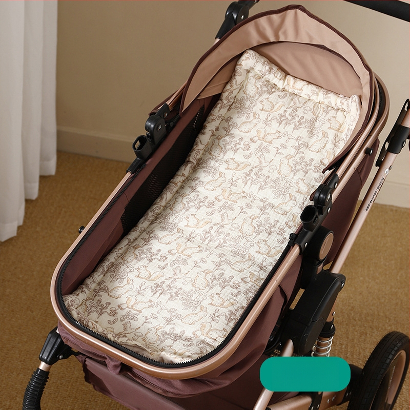 Vankriku istmepadi - Nelja sezon, 100% puuvillane gauze, kapitone bean velvet, kahekülgne, Kood 9636