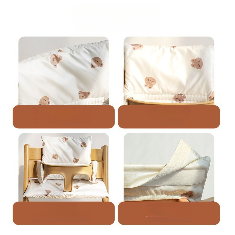 Laste söögitoa tooli padjake – PU materjal, sobib 1-2-aastastele, beebi positsioneerimise matt, bränd Xinxing