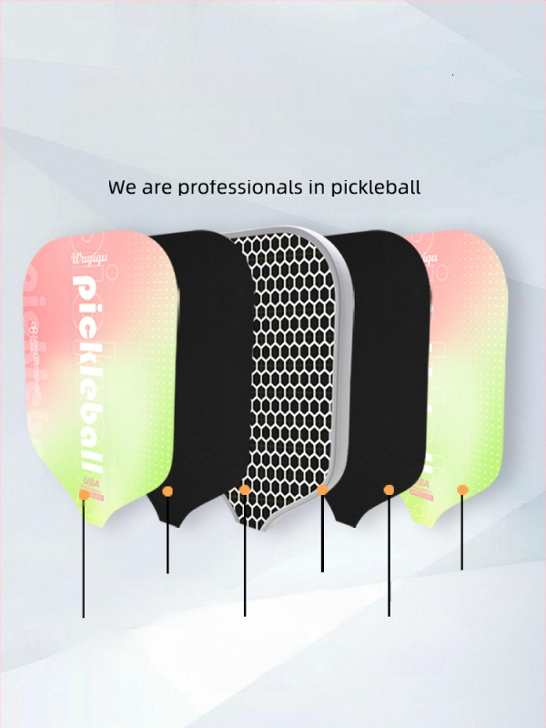 Reket pickleballa od karbonskih vlakana, kompletan set, Kaiyi, za odrasle i djecu, 220 g